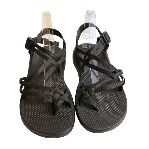 Chaco Z/2 Classic Women’s Black Sandals Size 11 Toe Loop Adjustable Strap Hiking - Picture 12 of 15